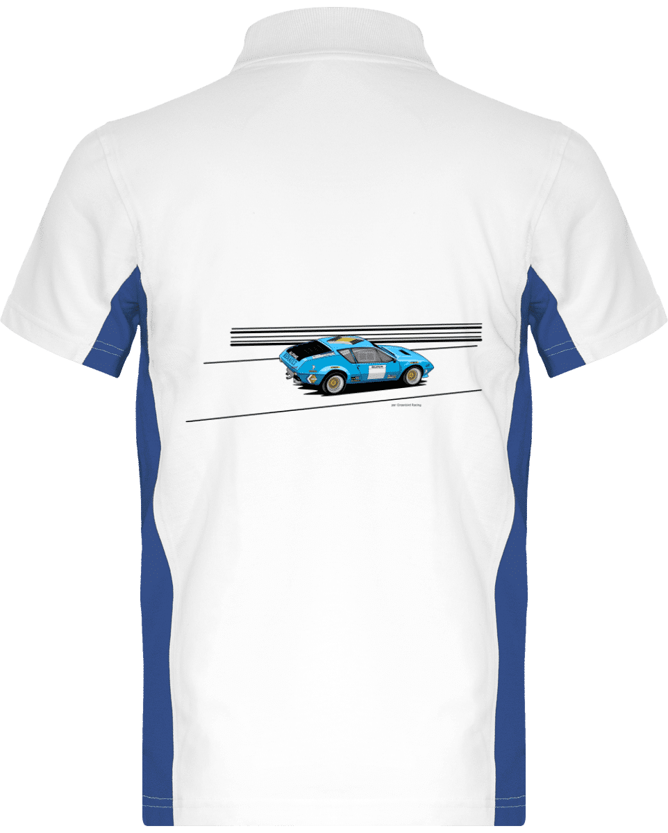 Polo Porsche Team Racewear bleu